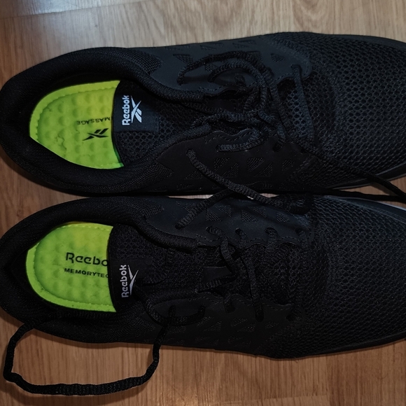 Reebok Sublite Cushoned Men's Black Athletic Safety Shoes Size 11 Wide - Picture 7 of 11